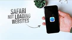 How to Fix Safari Not Loading Websites on iPhone (2023)