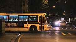 MTA New York City Bus, Greyhound & Peter Pan Action At The 65th Street Transverse