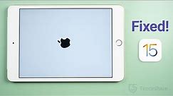 iPad Stuck on Apple Logo/Boot Loop? Here Is the Fix! (No Data Loss)