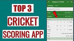 Top 3 Best Mobile Cricket Scoring Apps || Best CRICKET Scoring Apps for Android || 2021