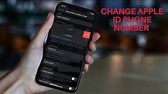 How to Change Apple ID Phone Number on iPhone and iPad (2023)