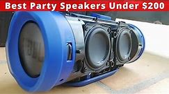 Best Party Speakers Under $200 You Should Buy in 2021
