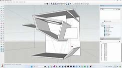 How to Design Subwoofer Box Cerwin Vega 18 Inch In Sketchup Pro Software