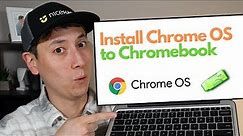 How To Install Chrome OS Onto A Chromebook - Reload Google Chrome Operating System