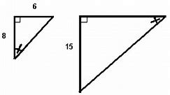 Grade 8 Problems and Questions on Triangles with Answers