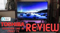 TOSHIBA U556863DB UHD 55" 4K Smart TV Alexa Compatible | Best Budget Cheap 4K TV