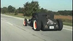 Rat Rod driving to Pumpkin Run Natls Owensville Ohio