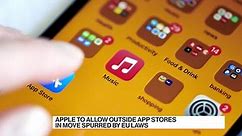Watch: Apple may let alternative app stores on its iPhones and iPads.