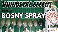Beginners Guide to Gunmetal Grey - Using Bosny Spray Paints