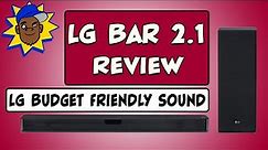 Don't sleep on this soundbar! This LG 2.1 Soundbar is worth a look
