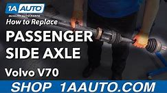 How to Replace Passenger Side Axle 00-07 Volvo V70