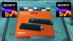 How to login Sony Liv on Fire Stick (2021)