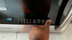 Samsung Touchscreen Microwave Oven. (On & Off button not working)