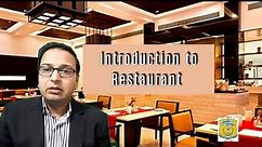 Introduction & Concept of Restaurant | How to choose the right concept for your restaurant