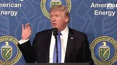 President Trump Speaks at Department of Energy