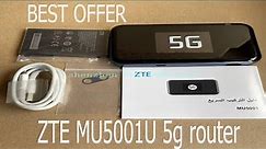 ZTE MU5001U 5g router Review 2021