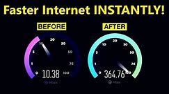 How to Get Faster Internet Speed INSTANTLY when you change a simple settings!! - Howtosolveit