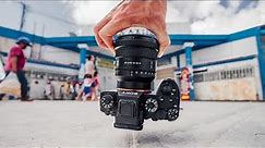 Street Testing NEW Sony 16-35mm f/4 "POWER Zoom"?! Worth It?