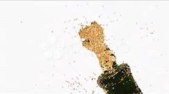 Champagne Explosion 3d animation