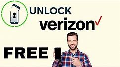 How do I unlock my phone from the Verizon Wireless Network