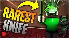 Top 10 RAREST Knives in MM2... (Roblox Murder Mystery 2)