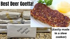 How To Make Deer Goetta | Step By Step Tutorial | THE BEST BREAKFAST MEAT!