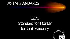 Proper Masonry Field Testing ASTM C270 vs C780 by Lehigh Hanson. 2003.