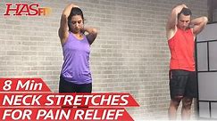 8 Min Neck Stretches for Neck Pain Relief Exercises