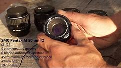 5 Pentax 50mm Lenses Tested; The Ultimate Pentax 50mm Lens Comparison Review.