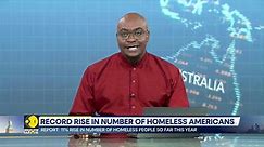 Record rise in number of homeless Americans