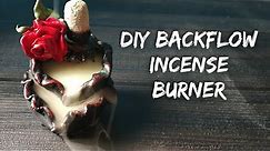 How To Make A DIY Backflow Incense Burner ?| Easy DIY Smoke Fountain |Whimsy Crafter