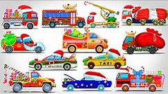 Street Vehicles | Cars and Trucks | Christmas Videos | Vehicles for Kids