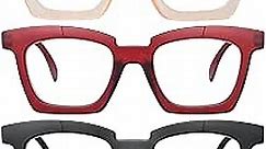 Eyekepper Reading Glasses Women 4-Pack Stylish Eyeglasses Readers