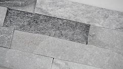 MSI Take Home Tile Sample - Alaska Gray Ledger Panel 6 in. x 6 in. Natural Marble Wall Tile LPNLMALAGRY-SAM