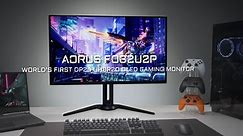 Gigabyte unveils a big gaming OLED monitor with a steller refresh rate — Aorus FO32U2P flaunts 4K, 240 Hz panel with DisplayPort 2.1 and UHBR 20 support