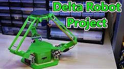 3D Printed Delta Robot (Arduino Controlled) 2019
