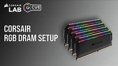 How To Set Up CORSAIR RGB RAM in iCUE 5