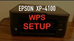 Epson XP-4100 WPS SetUp review !!