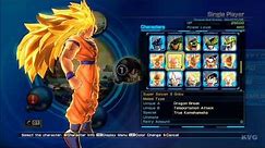 Dragon Ball Z: Battle of Z - All Characters | List [HD]