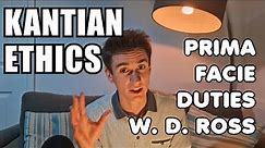 W. D. Ross' Ethical Pluralism