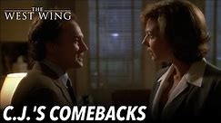 C.J.'s Comebacks | The West Wing