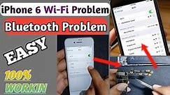 iPhone 6 Wifi Not Working Solution || Fix Low & weak wifi bluetooth iphone 6 ios