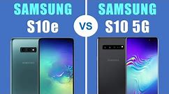 Samsung Galaxy S10e vs S10 5G | Comparison