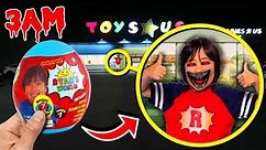 DO NOT BUY RYAN’S WORLD TOYS FROM THE TOY STORE AT 3AM!! *EVIL RYAN’S WORLD TOYS IN REAL LIFE*