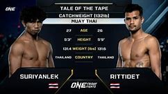 One Friday Fights 60 - Suriyanlek vs. Rittidet