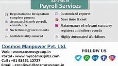 The Benefits of Outsourcing Payroll Management to Cosmos Manpower Pvt Ltd