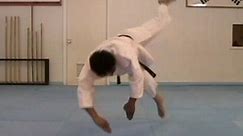 Judo: Introduction for Beginners | Jump (Dive) Forward Roll | TaekwonWoo How to