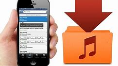 How to Download FREE MUSIC directly to iPod Library on iPhone, iPod, iPad (Jailbreak Required)