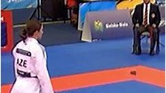 Karate - Amaizing kick in the last second of the final...