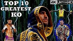 TOP 10 Vasiliy Lomachenko Greatest Knockouts | HIGHLIGHTS Tribute | 4K Ultra HD